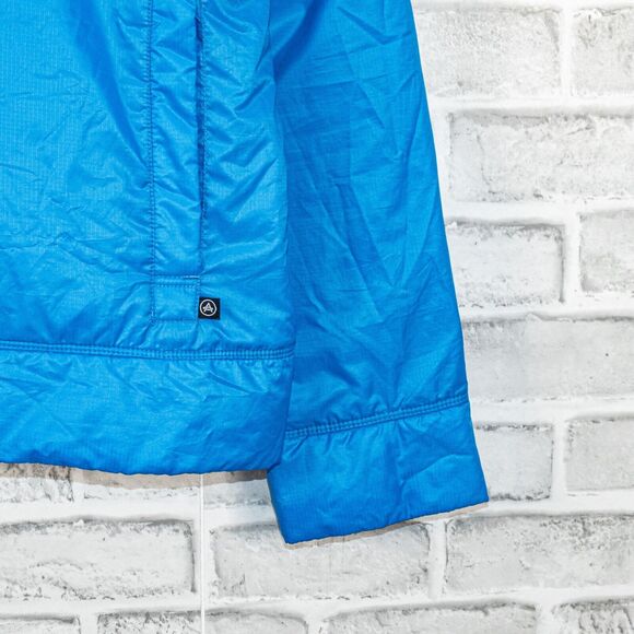 AETHER Men's Packable Shelter Jacket insulated quilted blue sz 3 / Large - Picture 9 of 9